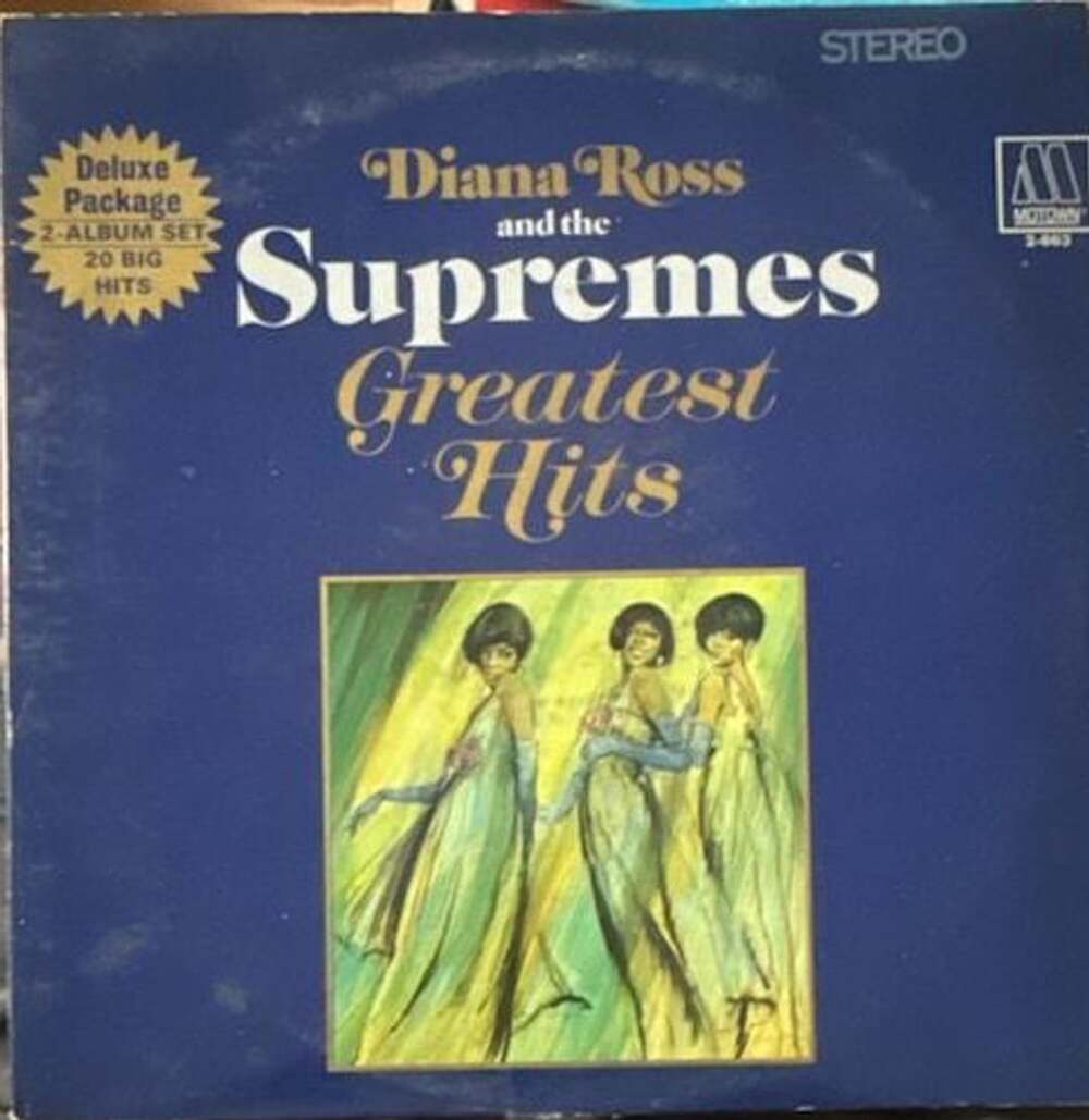 VG+/VG+:Motown Diana Ross And The Supremes Greatest Hits Vinyl